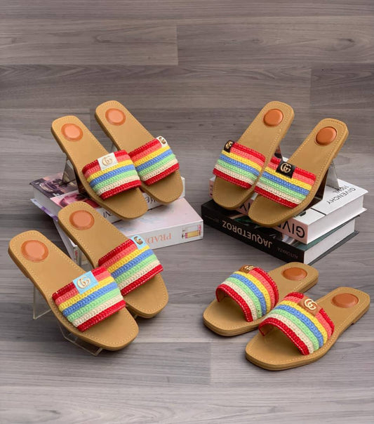 KNITTED GUCCI SLIDE