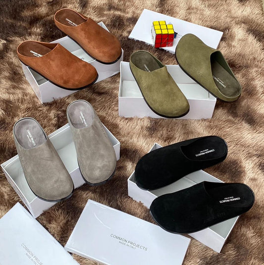 COMMON PROJECTS BRAND HALF SHOE SLIDE